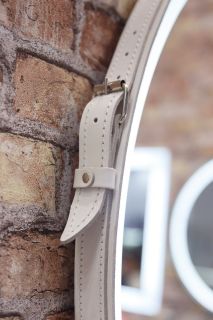 Зеркало с подсветкой Art&Max Milan 100см белый AM-Mil-1000-DS-F